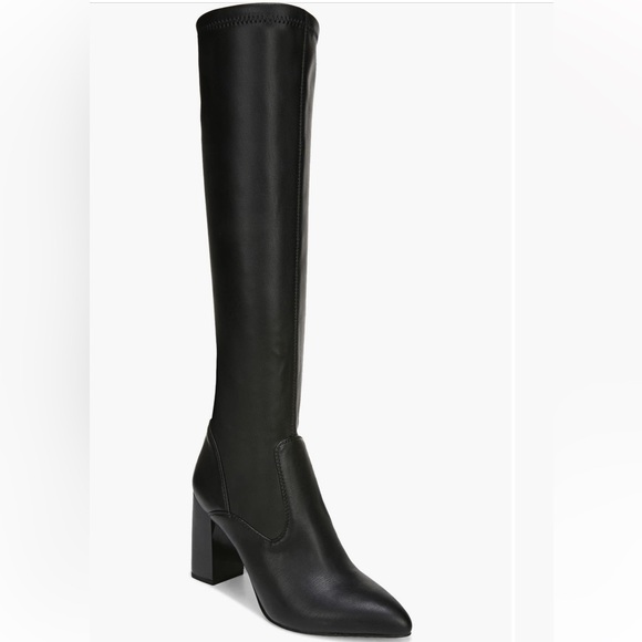 Franco Sarto Black Katherine Knee High Boot Wide Calf - Picture 2 of 11